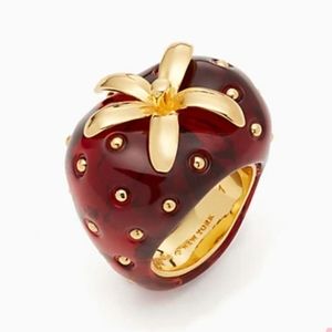 🍓Kate Spade Strawberry Ring